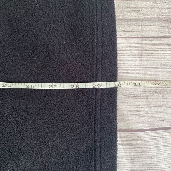 Old Navy men XXL quarter zip Longsleeve fleece pullover black - Picture 10 of 11